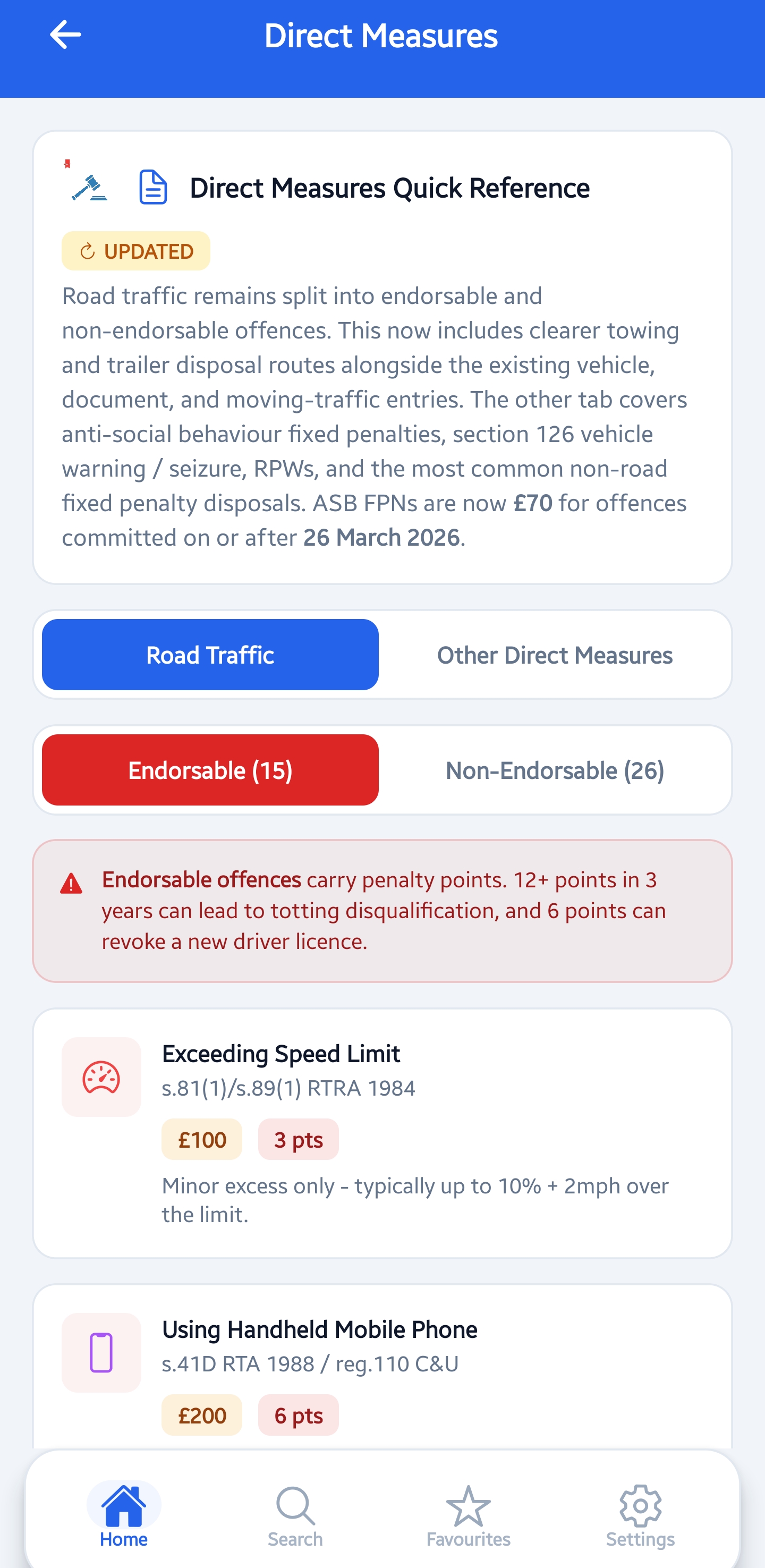 PS Handbook Direct Measures screenshot